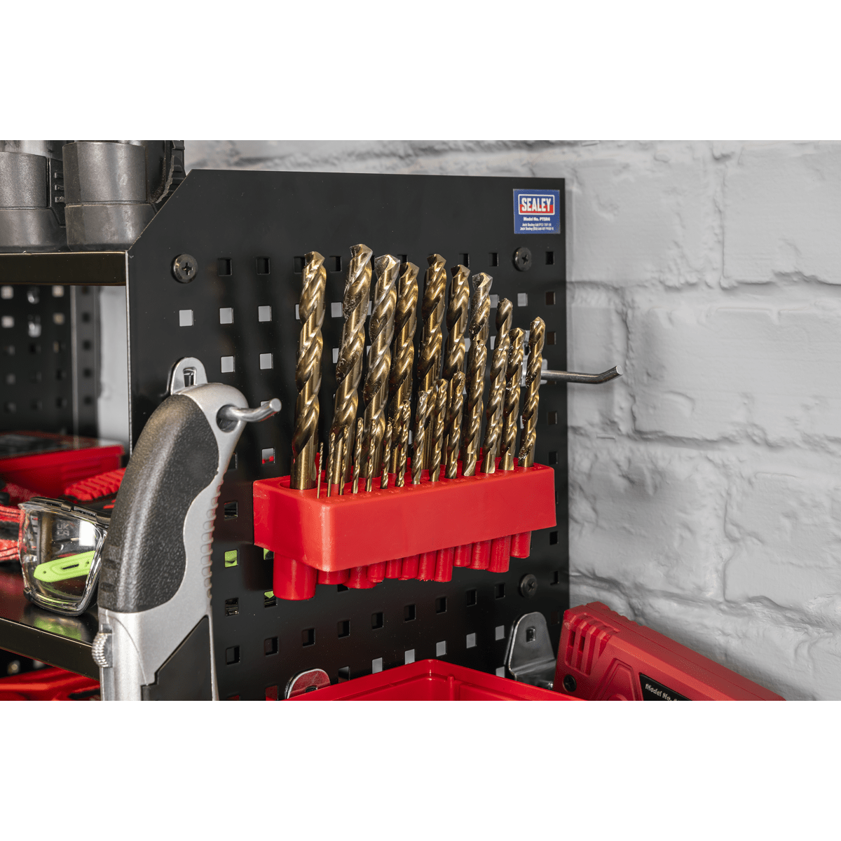 Sealey PTSR4 Power Tool Storage Rack with Shelves - PTSR4 - Sealey Tools UK - Trade Counter Direct