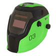 Sealey PWH3 Auto Darkening Welding Helmet - Shade 9 - 13 - Green - PWH3 - Sealey Tools UK - Trade Counter Direct