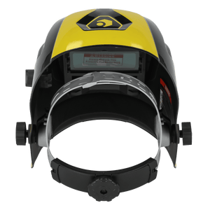 Sealey PWH4 Auto Darkening Welding Helmet Shade 9-13 - Yellow - PWH4 - Sealey Tools UK - Trade Counter Direct