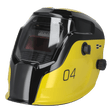 Sealey PWH4 Auto Darkening Welding Helmet Shade 9-13 - Yellow - PWH4 - Sealey Tools UK - Trade Counter Direct