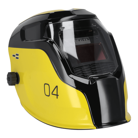 Sealey PWH4 Auto Darkening Welding Helmet Shade 9-13 - Yellow - PWH4 - Sealey Tools UK - Trade Counter Direct