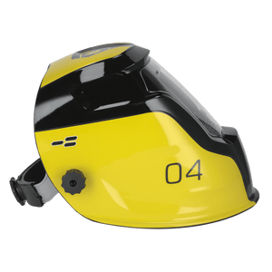 Sealey PWH4 Auto Darkening Welding Helmet Shade 9-13 - Yellow - PWH4 - Sealey Tools UK - Trade Counter Direct