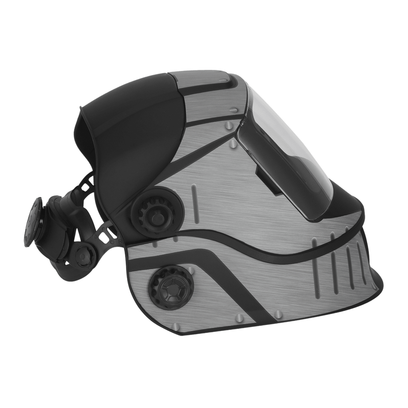 Sealey PWH603 Auto Darkening Solar Powered Flip-Up Welding Helmet Shade 9-13 - PWH603 - Sealey Tools UK - Trade Counter Direct