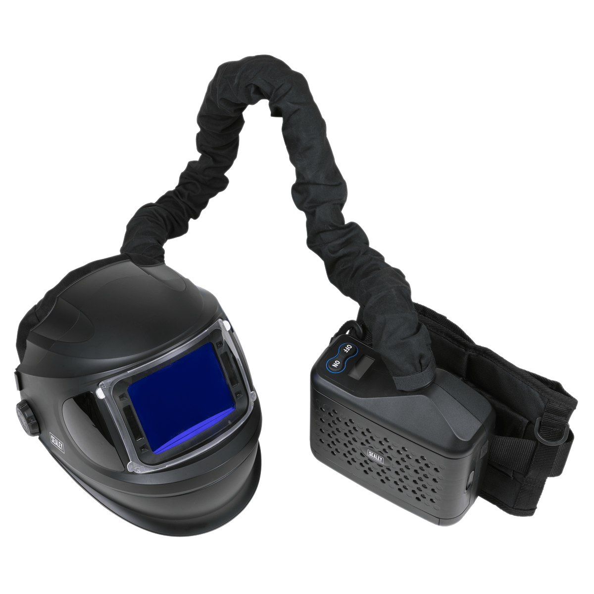 Sealey PWH618 Auto Darkening Welding Helmet with TH3 Powered Air Purifying Respirator (PAPR) - PWH618 - Sealey Tools UK - Trade Counter Direct