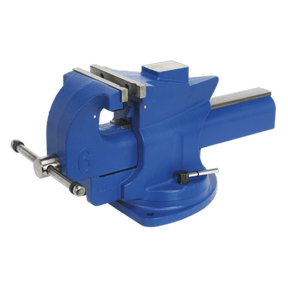 Sealey QAV150 Vice 150mm Quick Action Swivel Base Cast Iron - QAV150 - Sealey Tools UK - Trade Counter Direct