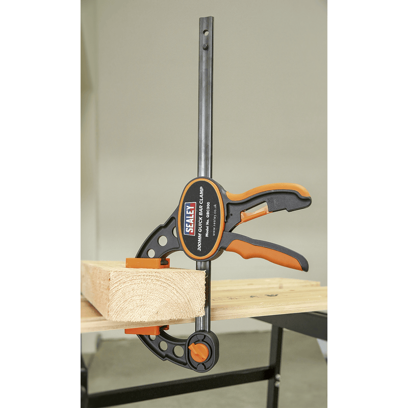 Sealey QBC300 Quick Bar Clamp 300mm - QBC300 - Sealey Tools UK - Trade Counter Direct