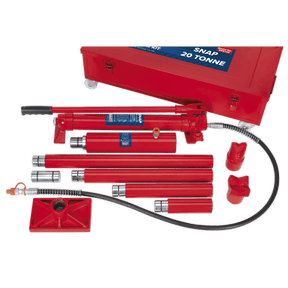 Sealey RE9720 Hydraulic Body Repair Kit 20tonne Snap Type - RE9720 - Sealey Tools UK - Trade Counter Direct