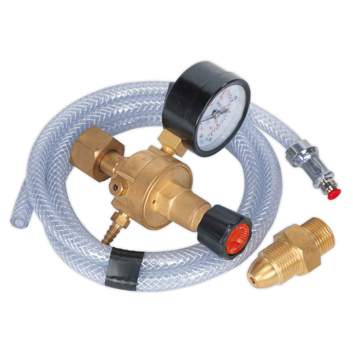 Sealey REG/KIT/MO MIG Gas Regulator Kit 1 Gauge Regulator Industrial - REG/KIT/MO - Sealey Tools UK - Trade Counter Direct