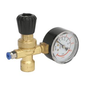 Sealey REG/MMG MIG Gas Regulator Disposable Cylinder 1 Gauge - MIG Accessories - SLY-8728 - Sealey Tools UK - Trade Counter Direct