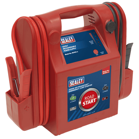 Sealey RS103 RoadStart Emergency Power Pack 12V 3200 Peak Amps - Mobile Power Systems - SLY-12950 - Sealey Tools UK - Trade Counter Direct