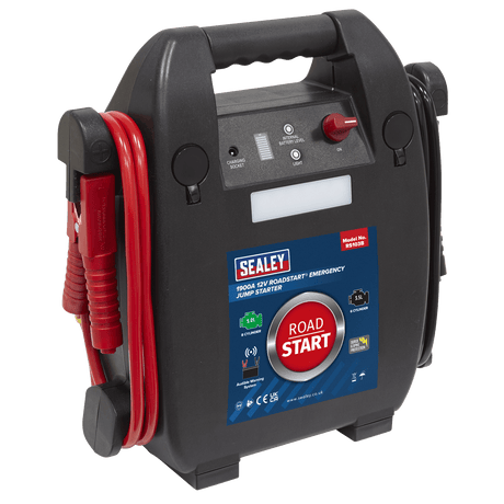 Sealey RS103B RoadStart® Emergency Jump Starter 12V 5L 8 - Cylinder - RS103B - Sealey Tools UK - Trade Counter Direct