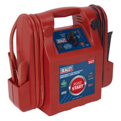 Sealey RS105 RoadStart Emergency Power Pack 12/24V 3200/1600 Peak Amps - Mobile Power Systems - SLY-12952 - Sealey Tools UK - Trade Counter Direct