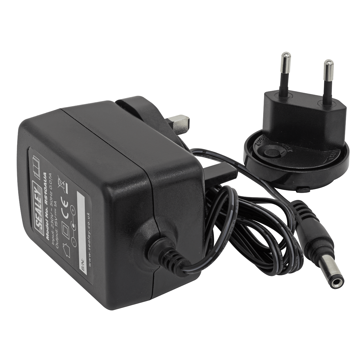 Sealey RS10AUA Universal Adaptor 1.0A 15V - RS10AUA - Sealey Tools UK - Trade Counter Direct