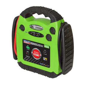 Sealey RS1312HV RoadStart® Emergency Jump Starter 12V 900 Peak Amps Hi - Vis Green - RS1312HV - Sealey Tools UK - Trade Counter Direct