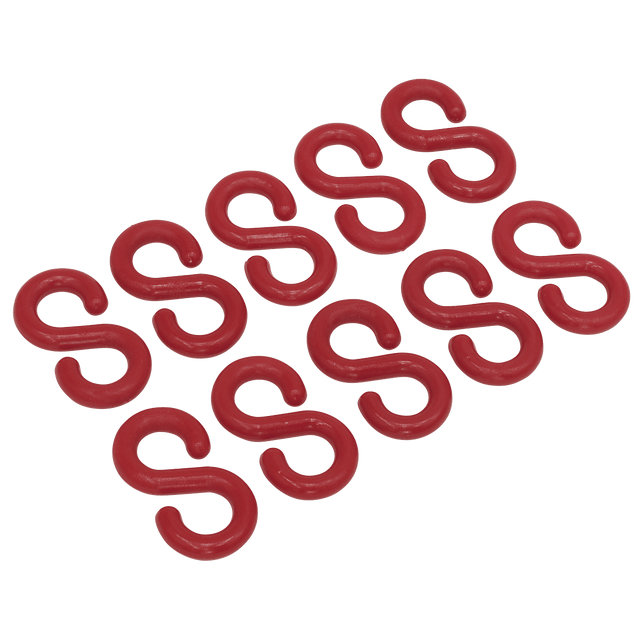 Sealey RSH10 Plastic Chain S-Hook - Pack of 10 - RSH10 - Sealey Tools UK - Trade Counter Direct