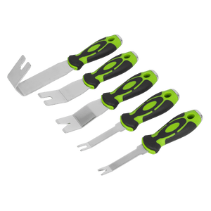 Sealey RT006 Door Panel & Trim Clip Removal Tool Set 5pc - RT006 - Sealey Tools UK - Trade Counter Direct