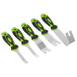 Sealey RT006 Door Panel & Trim Clip Removal Tool Set 5pc - RT006 - Sealey Tools UK - Trade Counter Direct