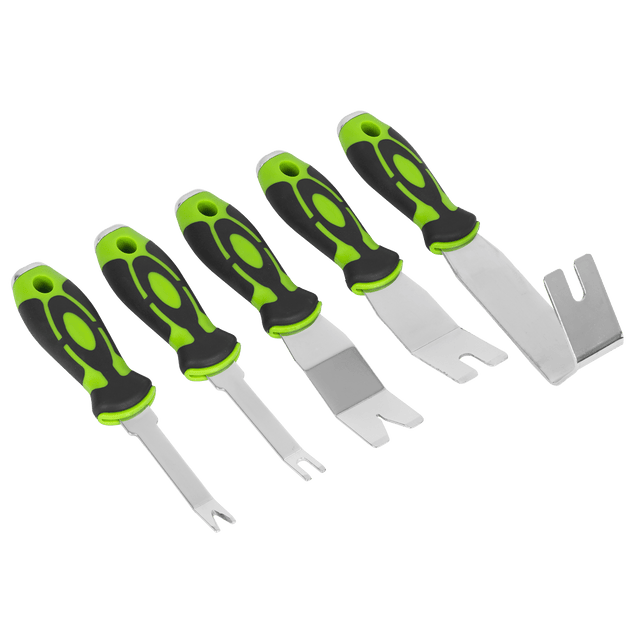 Sealey RT006 Door Panel & Trim Clip Removal Tool Set 5pc - RT006 - Sealey Tools UK - Trade Counter Direct