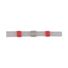 Sealey RTSSB25 Heat Shrink Butt Connector Solder Terminal 22 - 18 AWG Red Pack of 25 - RTSSB25 - Sealey Tools UK - Trade Counter Direct