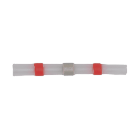 Sealey RTSSB25 Heat Shrink Butt Connector Solder Terminal 22 - 18 AWG Red Pack of 25 - RTSSB25 - Sealey Tools UK - Trade Counter Direct