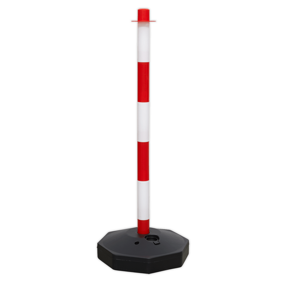 Sealey RWPB01 Red/White Post with Base - RWPB01 - Sealey Tools UK - Trade Counter Direct