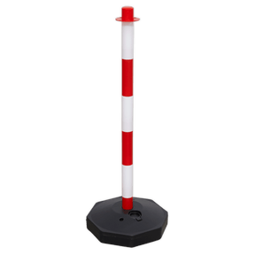 Sealey RWPB01 Red/White Post with Base - RWPB01 - Sealey Tools UK - Trade Counter Direct