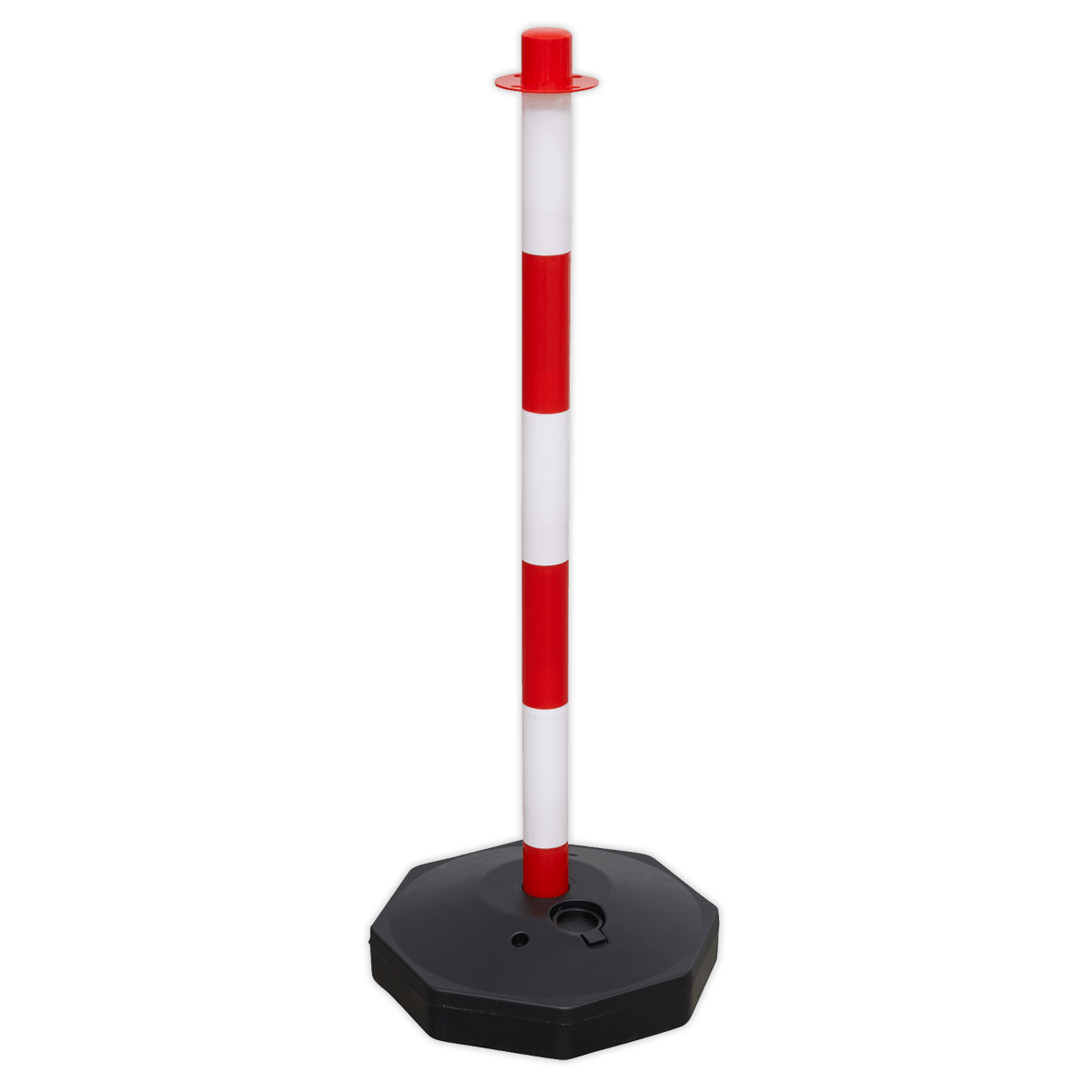 Sealey RWSBKIT Post & Chain Kit 25m - Red/White - RWSBKIT - Sealey Tools UK - Trade Counter Direct