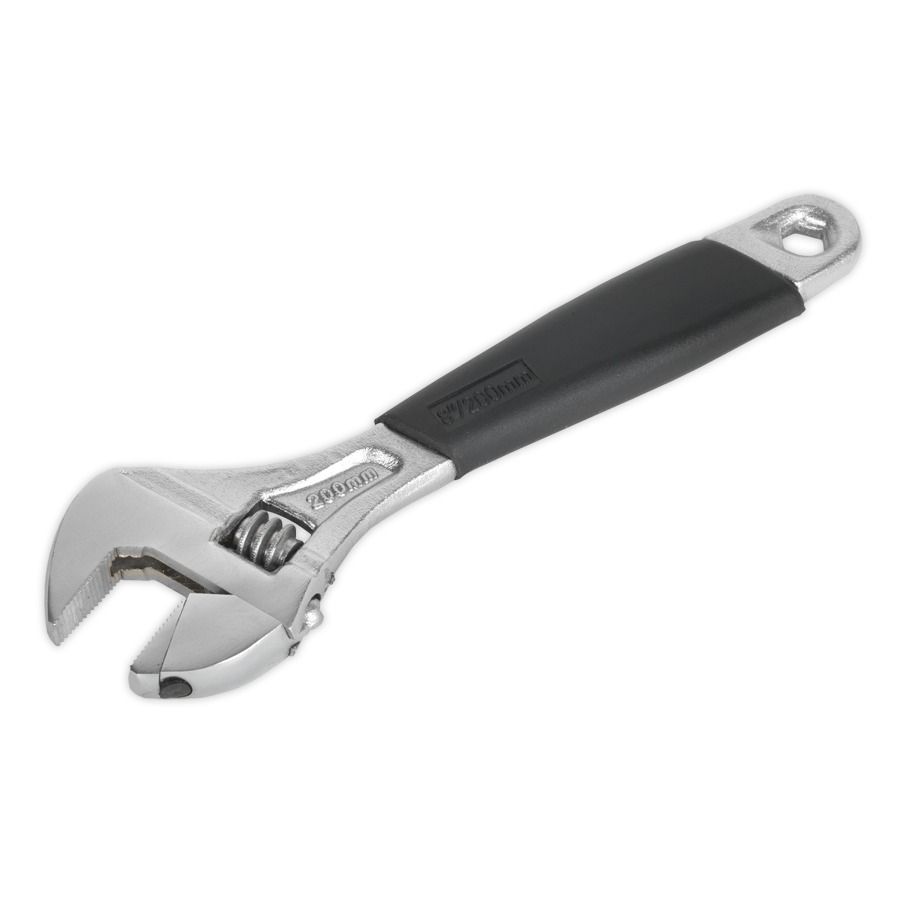 Sealey S01033 Ratchet Speed Action Adjustable Wrench 200mm - SLY-18349 - Sealey Tools UK - Trade Counter Direct