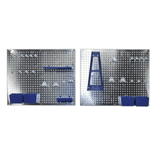 Sealey S01102 Wall Storage Pegboard Set 34pc - S01102 - Sealey Tools UK - Trade Counter Direct