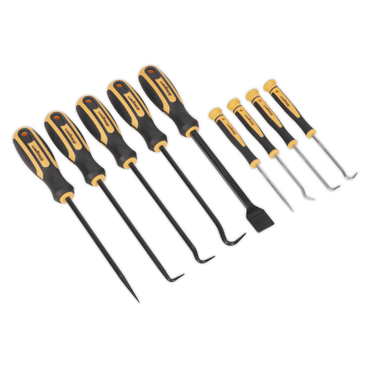 Sealey S01103 Scraper & Hook Set 9pc - S01103 - Sealey Tools UK - Trade Counter Direct