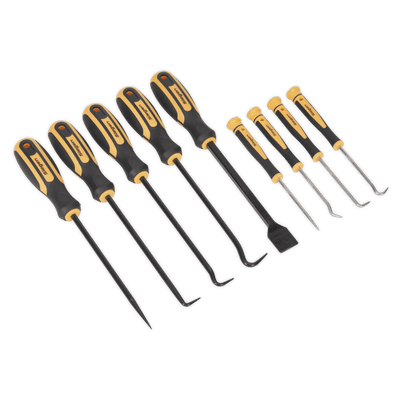 Sealey S01103 Scraper & Hook Set 9pc - S01103 - Sealey Tools UK - Trade Counter Direct