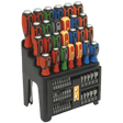 Sealey S01153 Hammer - Thru Screwdriver, Bit & Nut Driver Set 61pc - S01153 - Sealey Tools UK - Trade Counter Direct