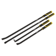 Sealey S01193 Pry Bar Set 4pc Heavy - Duty with Hammer cap - S01193 - Sealey Tools UK - Trade Counter Direct