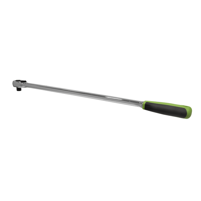 Sealey S01207 Ratchet Wrench 1/2"Sq Drive Extra - Long Pear - Head Flip Reverse - S01207 - Sealey Tools UK - Trade Counter Direct