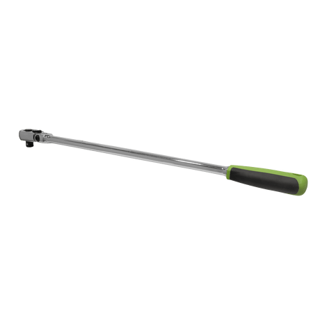 Sealey S01209 Ratchet Wrench 1/2"Sq Drive Extra - Long Flexi - Head Flip Reverse - S01209 - Sealey Tools UK - Trade Counter Direct