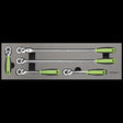 Sealey S01230 Ratchet Wrench Set 5pc 3/8"Sq Drive Flip Reverse - S01230 - Sealey Tools UK - Trade Counter Direct