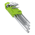 Sealey S01261 Hex Key Set Long Ball - End 9pc - Imperial - S01261 - Sealey Tools UK - Trade Counter Direct