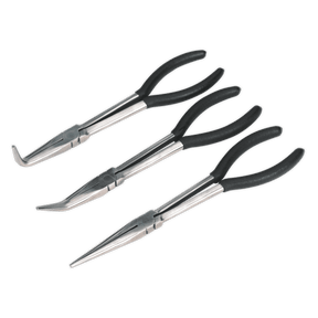 Sealey S0433 Needle Nose Pliers Set 3pc 275mm - S0433 - Sealey Tools UK - Trade Counter Direct