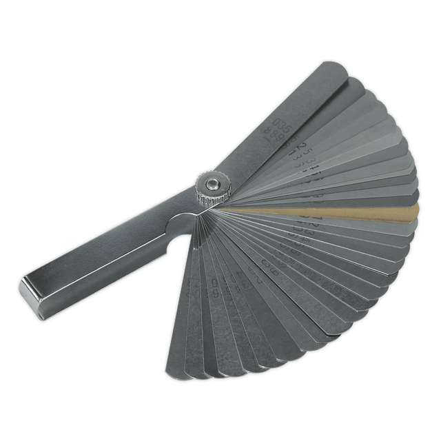 Sealey S0514 Feeler Gauge 32 Blade - Dual Marked - S0514 - Sealey Tools UK - Trade Counter Direct