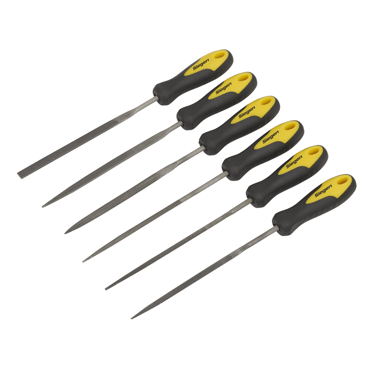 Sealey S0628 Needle File Set 6pc 100mm - S0628 - Sealey Tools UK - Trade Counter Direct