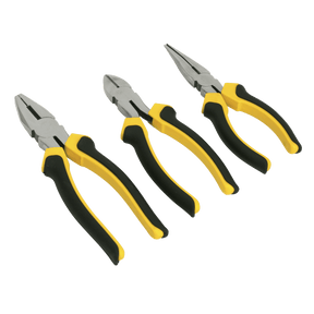 Sealey S0645 Comfort Grip Pliers Set 3pc - S0645 - Sealey Tools UK - Trade Counter Direct