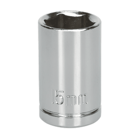 Sealey S0653 WallDrive® Socket 15mm 1/2"Sq Drive - S0653 - Sealey Tools UK - Trade Counter Direct