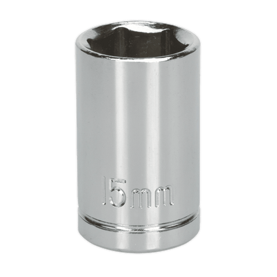 Sealey S0653 WallDrive® Socket 15mm 1/2"Sq Drive - S0653 - Sealey Tools UK - Trade Counter Direct