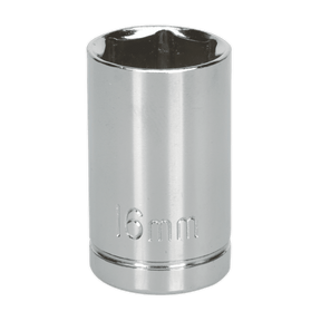 Sealey S0654 WallDrive® Socket 16mm 1/2"Sq Drive - S0654 - Sealey Tools UK - Trade Counter Direct