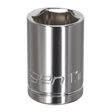 Sealey S0655 WallDrive® Socket 17mm 1/2"Sq Drive - S0655 - Sealey Tools UK - Trade Counter Direct