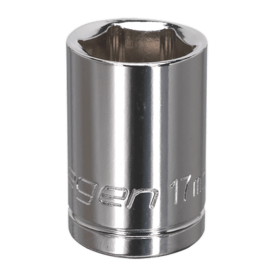 Sealey S0655 WallDrive® Socket 17mm 1/2"Sq Drive - S0655 - Sealey Tools UK - Trade Counter Direct