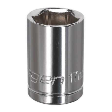 Sealey S0655 WallDrive® Socket 17mm 1/2"Sq Drive - S0655 - Sealey Tools UK - Trade Counter Direct