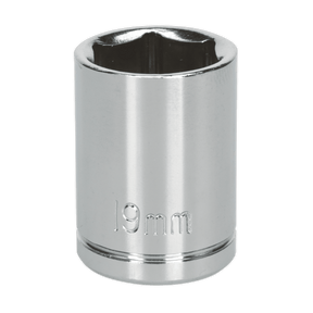 Sealey S0657 WallDrive® Socket 19mm 1/2"Sq Drive - S0657 - Sealey Tools UK - Trade Counter Direct
