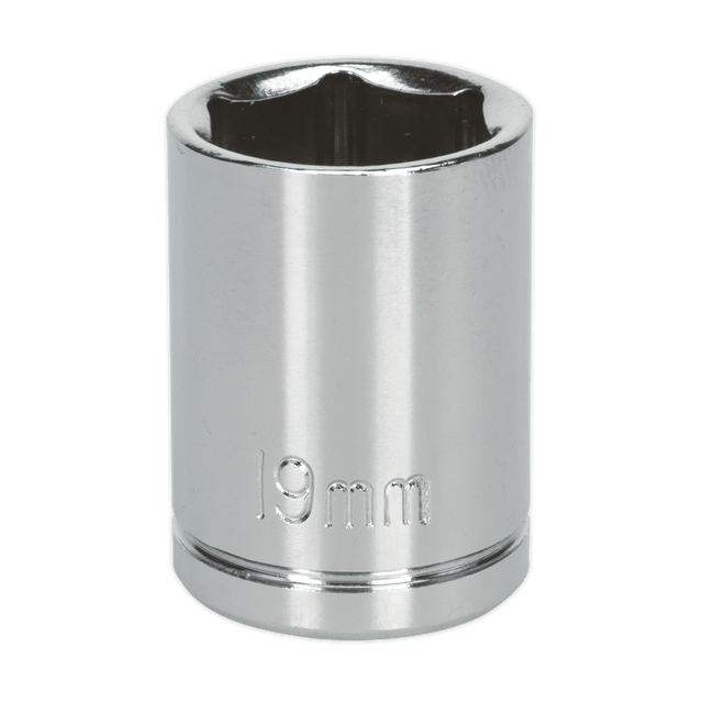 Sealey S0657 WallDrive® Socket 19mm 1/2"Sq Drive - S0657 - Sealey Tools UK - Trade Counter Direct
