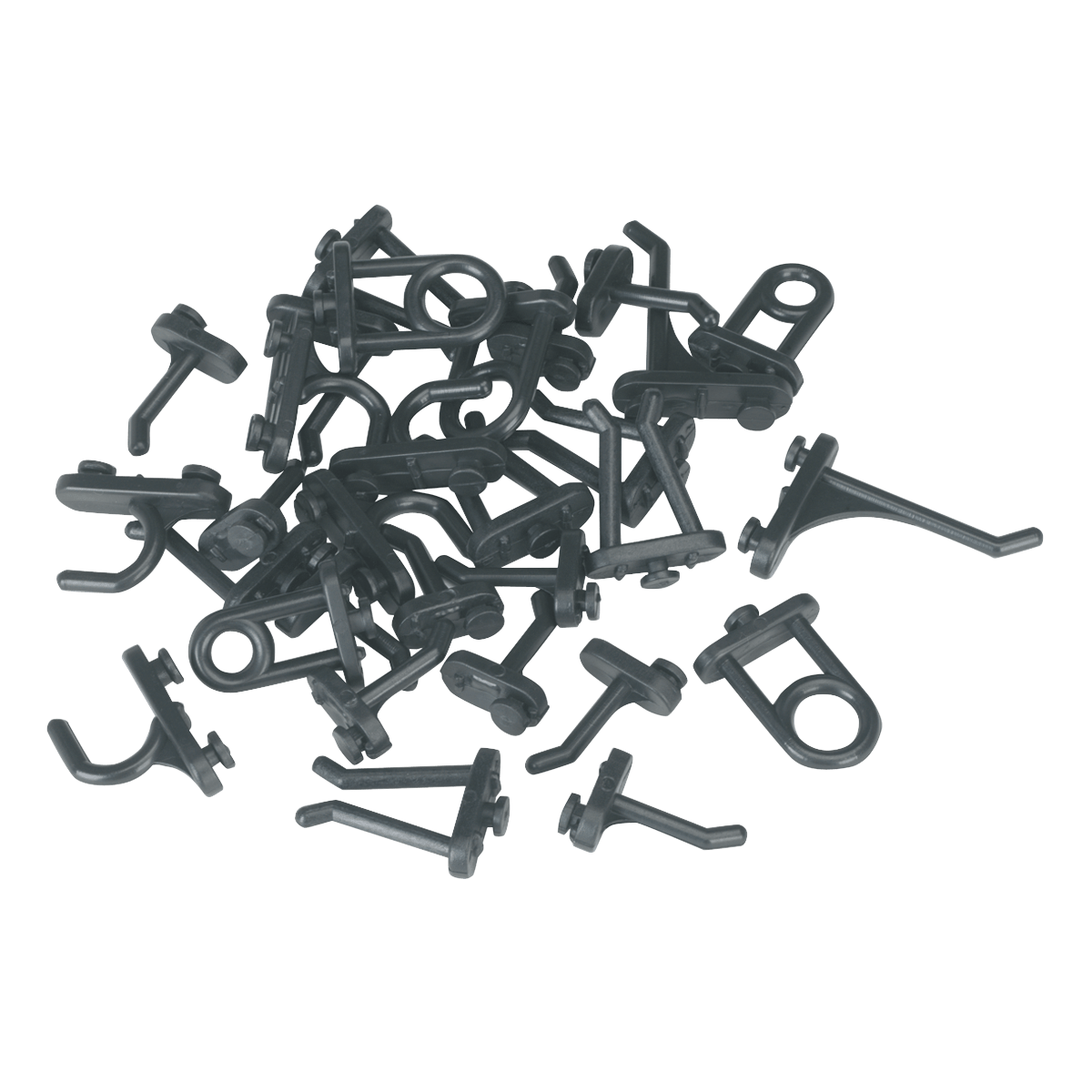 Sealey S0766 Hook Assortment for Composite Pegboard 30pc - S0766 - Sealey Tools UK - Trade Counter Direct